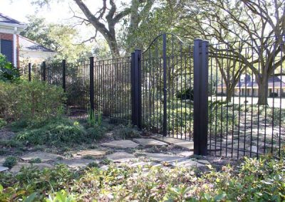 Steel fences