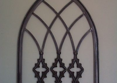 Decorative steel wall hanging
